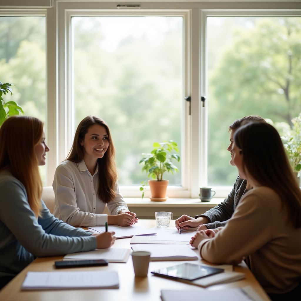 İş Koçluğu ekibi toplantı halinde